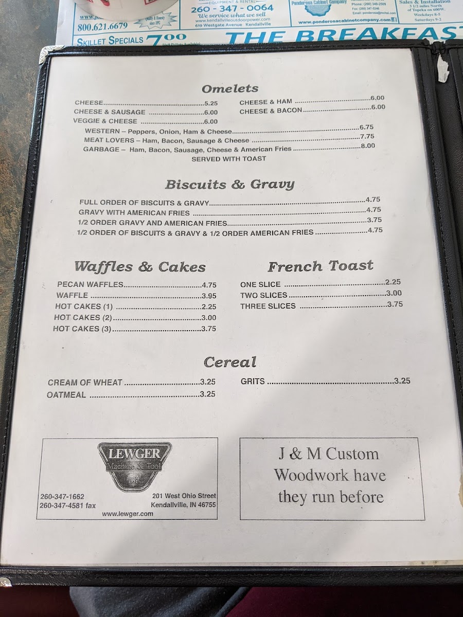 Breakfast House Menu-1